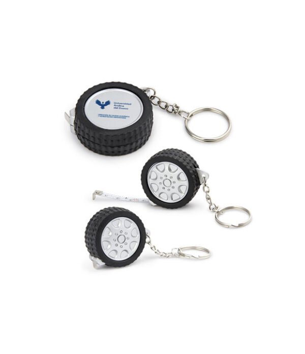 Llavero Llanta + Wincha
