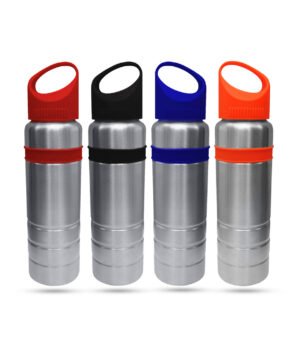 Tomatodo de acero inoxidable y bambú