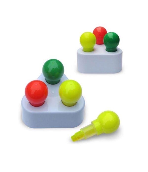 Resaltador pirámide